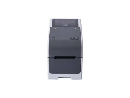 The Brother TD2320D203 is a compact 2.3-inch desktop label printer offering 203 dpi resolution and fast 6 ips print speeds. Designed for business-critical labeling tasks, it supports multiple interfaces including USB-C, Serial, LAN, and USB Host, ensuring versatile connectivity across environments. Backed by a 2-year Premier Limited Warranty, it delivers high-performance direct thermal printing across media types like wristbands, die-cut, and continuous labels.