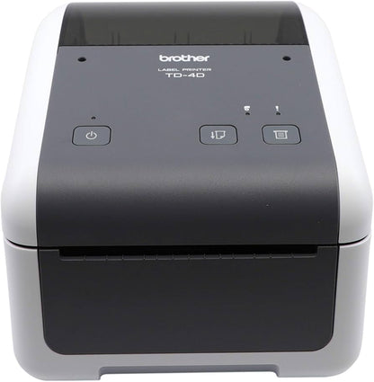 Imprimante d'étiquettes de bureau Brother TD4410D, 203 dpi, USB/série, 8 ips