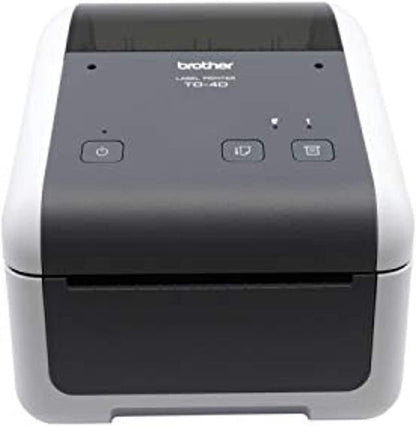 Imprimante d'étiquettes de bureau Brother TD4410D, 203 dpi, USB/série, 8 ips