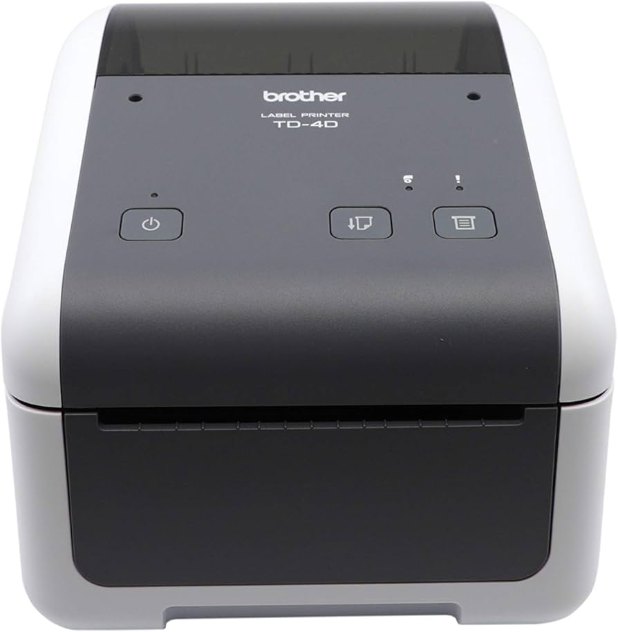 Brother TD4420DN 203dpi Desktop Label Printer with LAN/USB/Serial