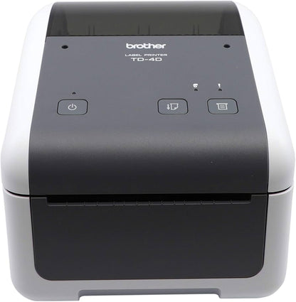 Brother TD4420DN 203dpi Desktop Label Printer with LAN/USB/Serial