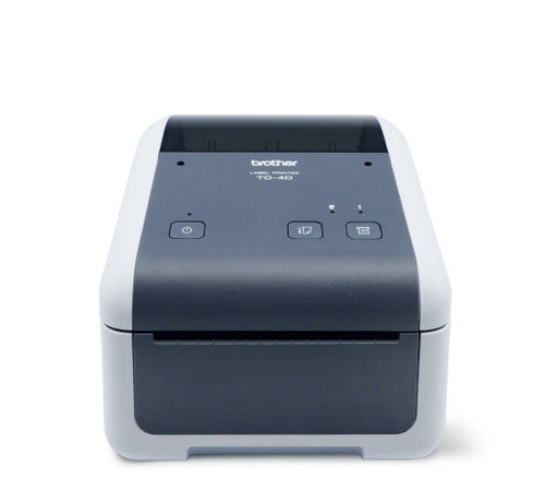 Imprimante d'étiquettes de bureau Brother TD4520DNP 300 dpi 4,3 pouces DT avec décolleur