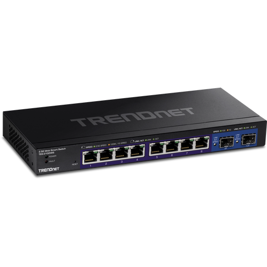 TRENDnet TEG-3102WS 10-Port 2.5G Web Smart Switch