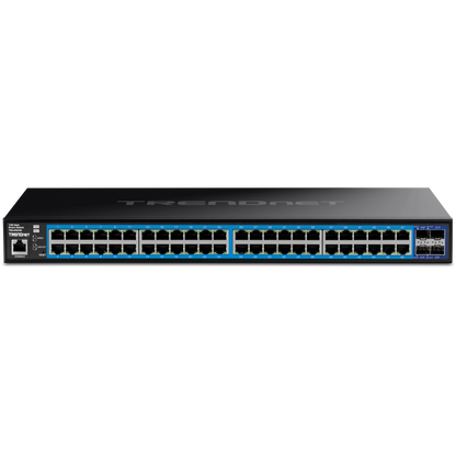 TRENDnet TEG-3524S 52-Port Gigabit Smart Switch with 10G SFP+