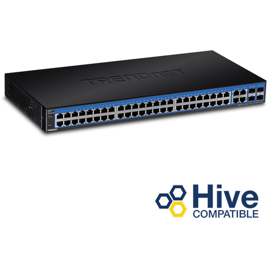 Commutateur Web intelligent Gigabit 52 ports TRENDnet TEG-524WS