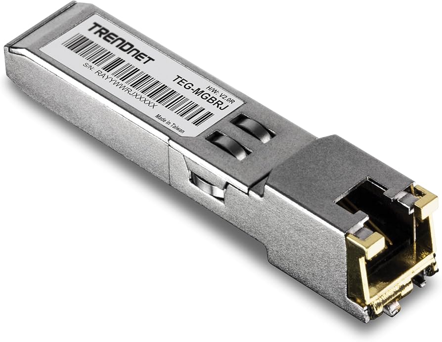 Module SFP en cuivre TRENDnet TEG-MGBRJ 1000BASE-T RJ-45