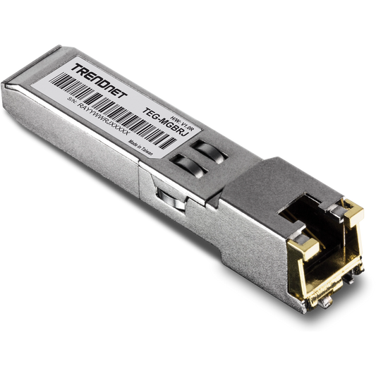 Module SFP en cuivre TRENDnet TEG-MGBRJ 1000BASE-T RJ-45
