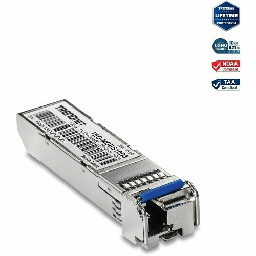 Module TRENDnet TEG-MGBS10D3 mini-GBIC 1310 nm SFP LC 10 km