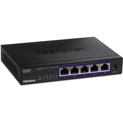 TRENDnet TEG-S350 5-Port Unmanaged 2.5G Switch