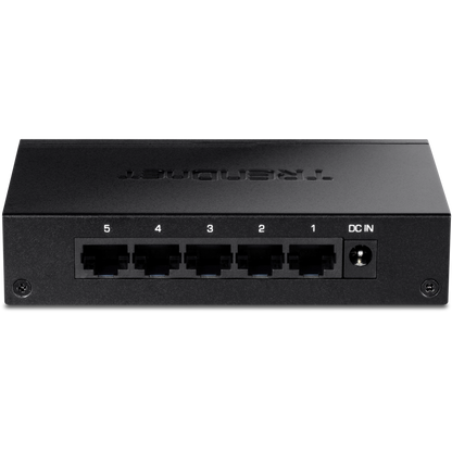 TRENDnet TEG-S51 5-Port Gigabit Switch with Metal Case