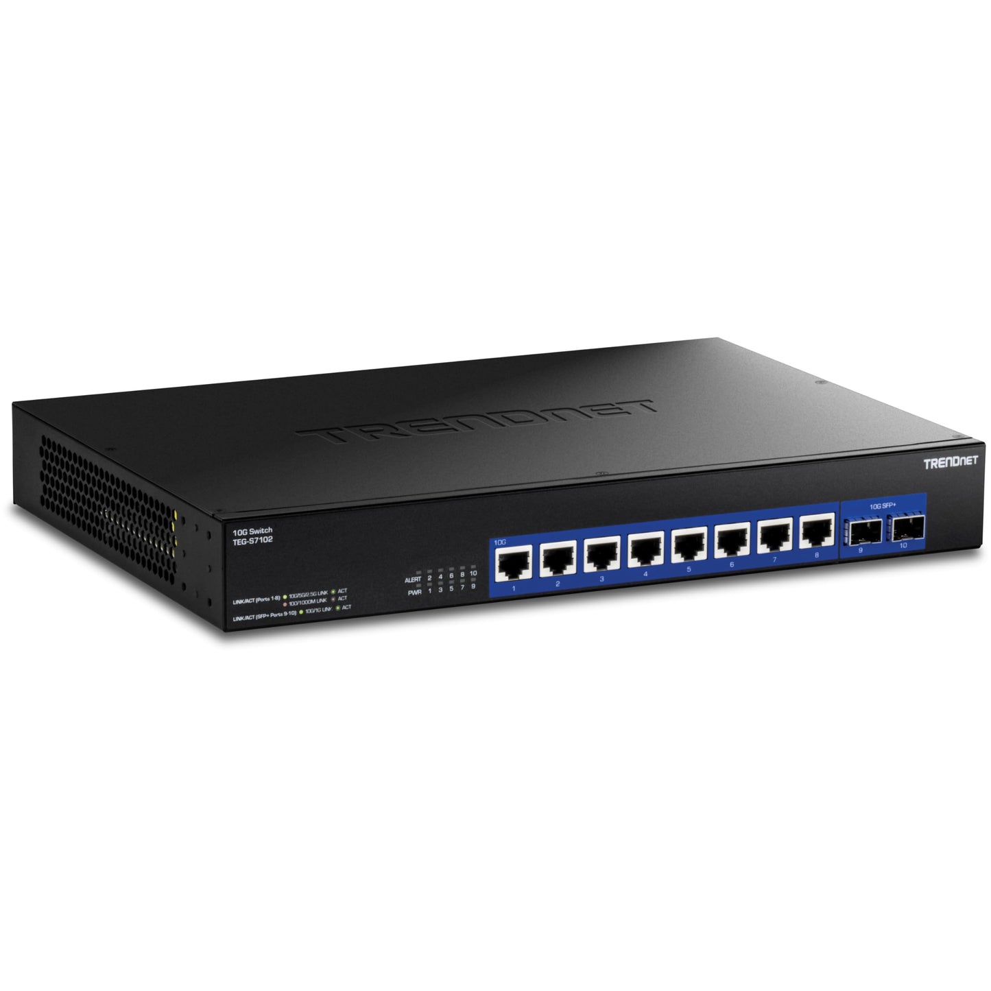 TRENDnet TEG-S7102 10-Port 10G Unmanaged Rackmount Switch