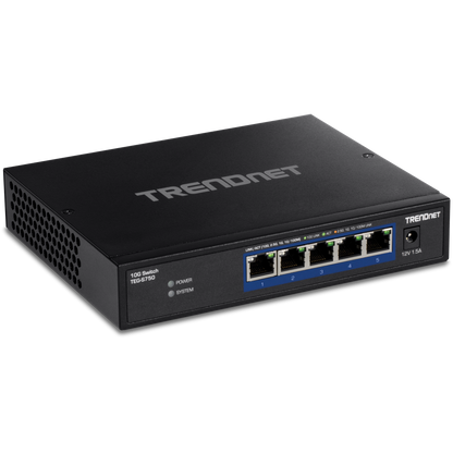 TRENDnet TEG-S750 5-Port 10G Ethernet Switch