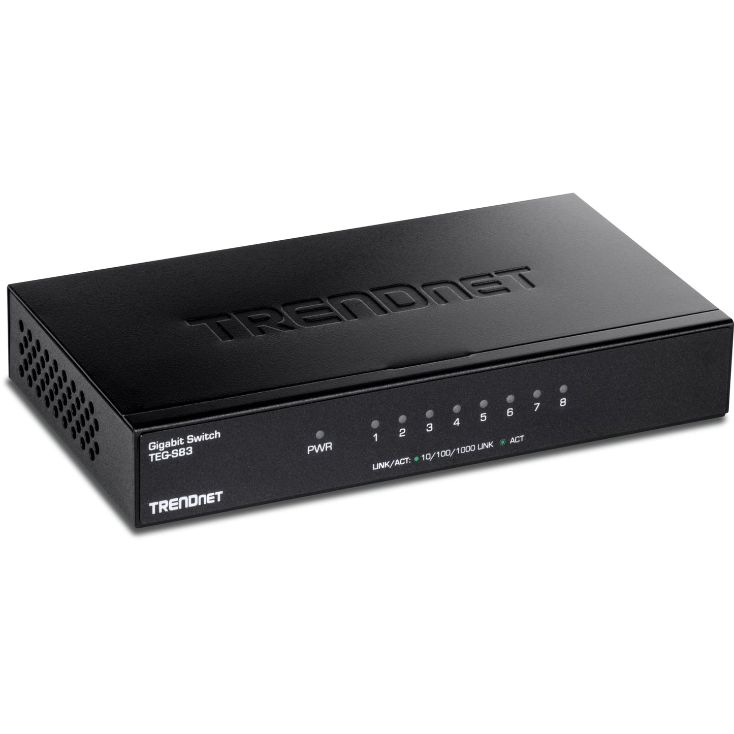 Commutateur Gigabit 8 ports TRENDnet TEG-S83 avec boîtier métallique
