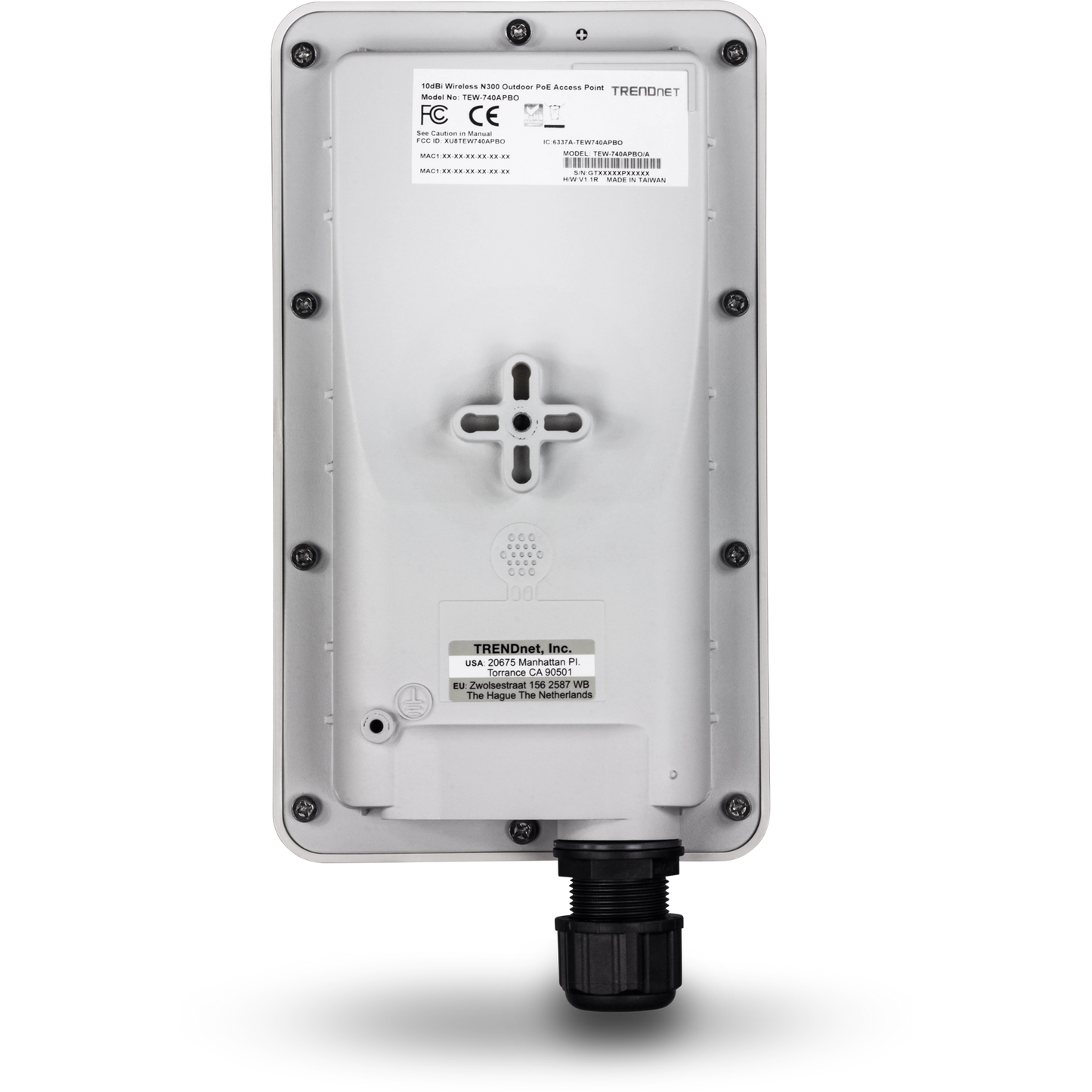 Point d'accès PoE extérieur TRENDnet TEW-740APBO N300 2,4 GHz