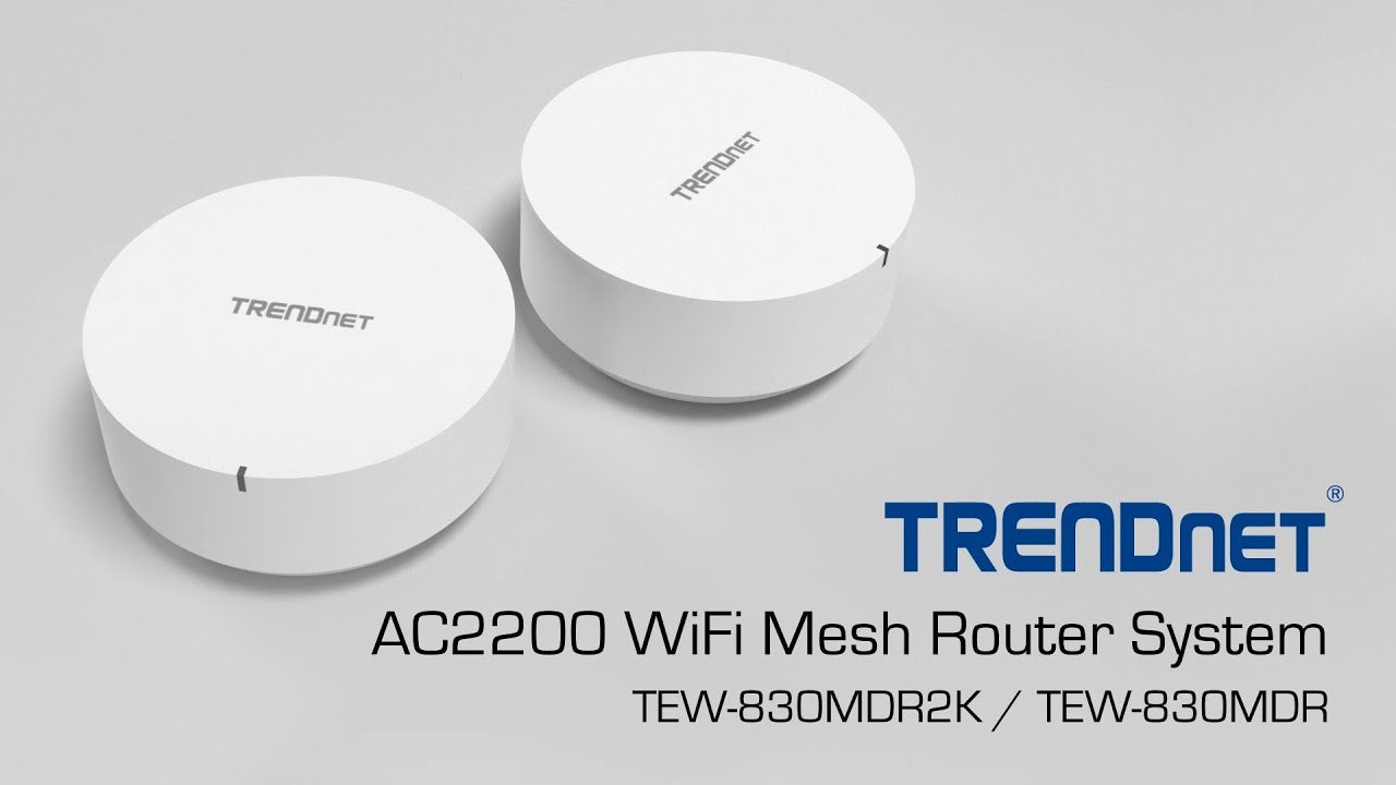 TRENDnet TEW-830MDR-CA AC2200 WiFi Mesh Router