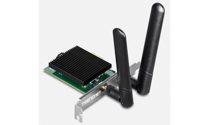 TRENDnet TEW-907ECH AX3000 Wireless Dual Band & Bluetooth 5.2 PCIe Adapter