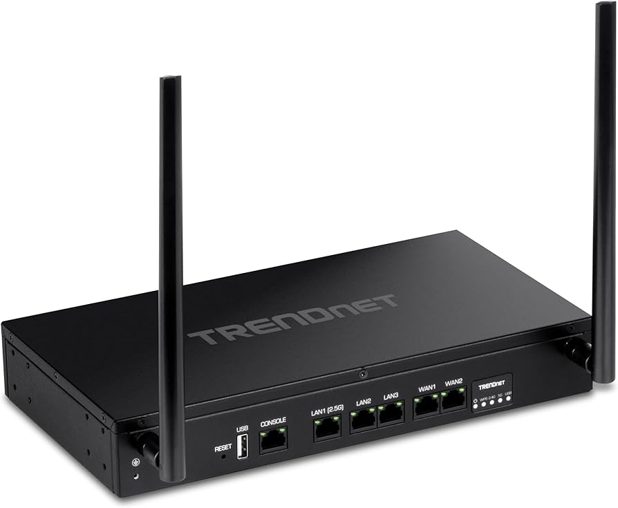 Routeur VPN double WAN WiFi 6 TRENDnet AX1800 – TEW-929DRU