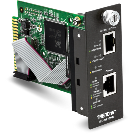 Module de gestion TRENDnet TFC-1600MM pour châssis TFC-1600