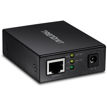 Convertisseur de média TRENDnet TFC-GSFP, format SFP, 1 Gbit/s