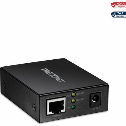 Convertisseur de média TRENDnet TFC-GSFP, format SFP, 1 Gbit/s