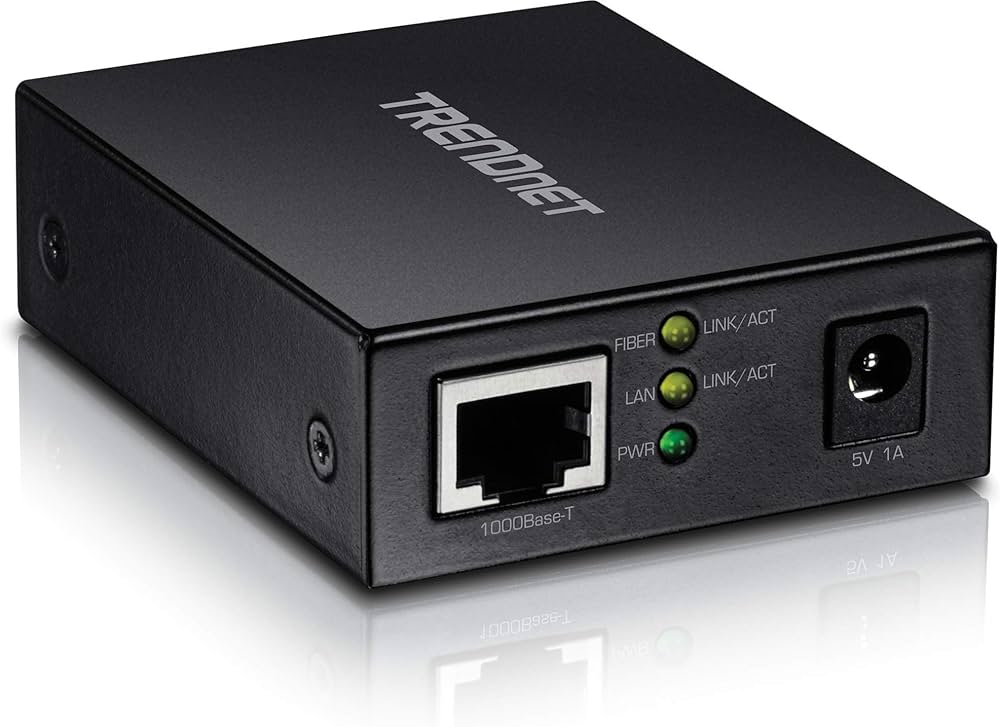 Convertisseur de média TRENDnet TFC-GSFP, format SFP, 1 Gbit/s