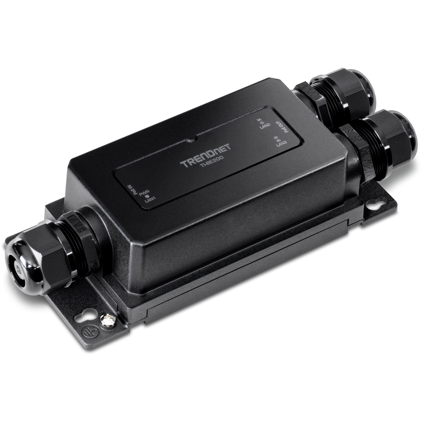 Extendeur PoE++ Gigabit industriel extérieur à 2 ports TRENDNET TI-BE200