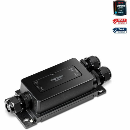 Extendeur PoE+ Gigabit industriel extérieur à 2 ports TRENDNET TI-BEP200