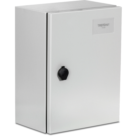 Boîtier extérieur en acier TRENDnet IP66 avec porte à charnière verrouillable