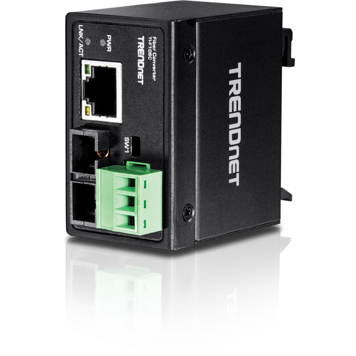 Convertisseur industriel renforcé 100Base-FX TRENDNET TI-F10SC