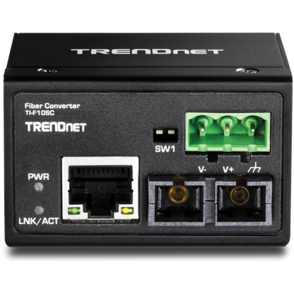 Convertisseur industriel renforcé 100Base-FX TRENDNET TI-F10SC