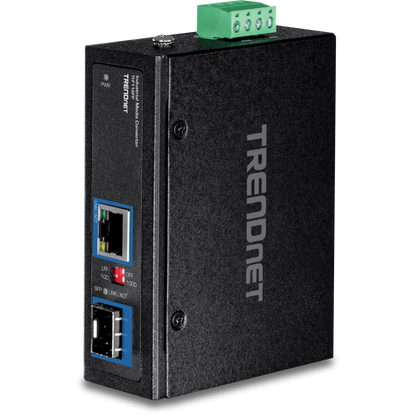 Convertisseur industriel 100/1000Base-T vers SFP TRENDnet TI-F11SFP