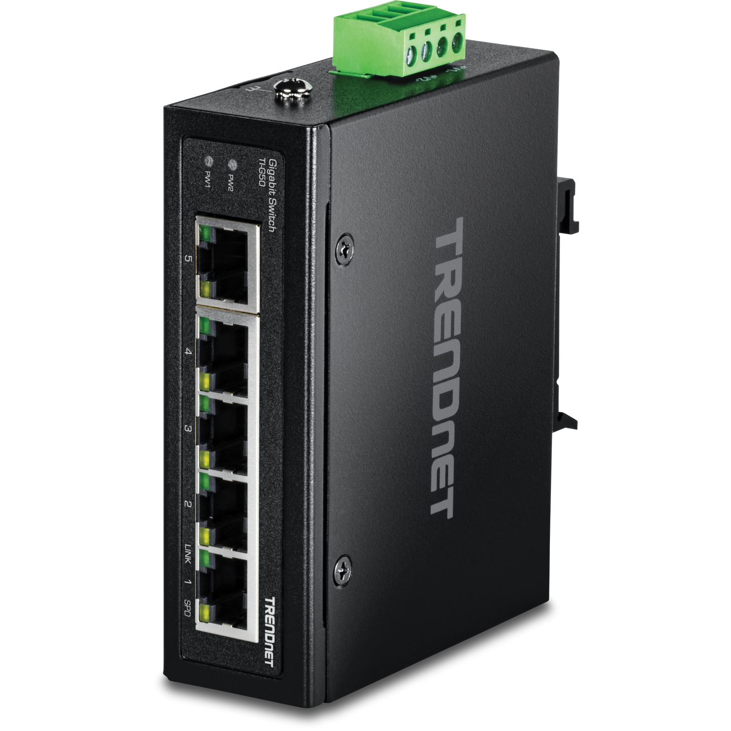 Commutateur Gigabit industriel renforcé à 5 ports TRENDNET TI-G50