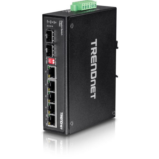 Commutateur Gigabit industriel renforcé à 6 ports TRENDnet TI-G62