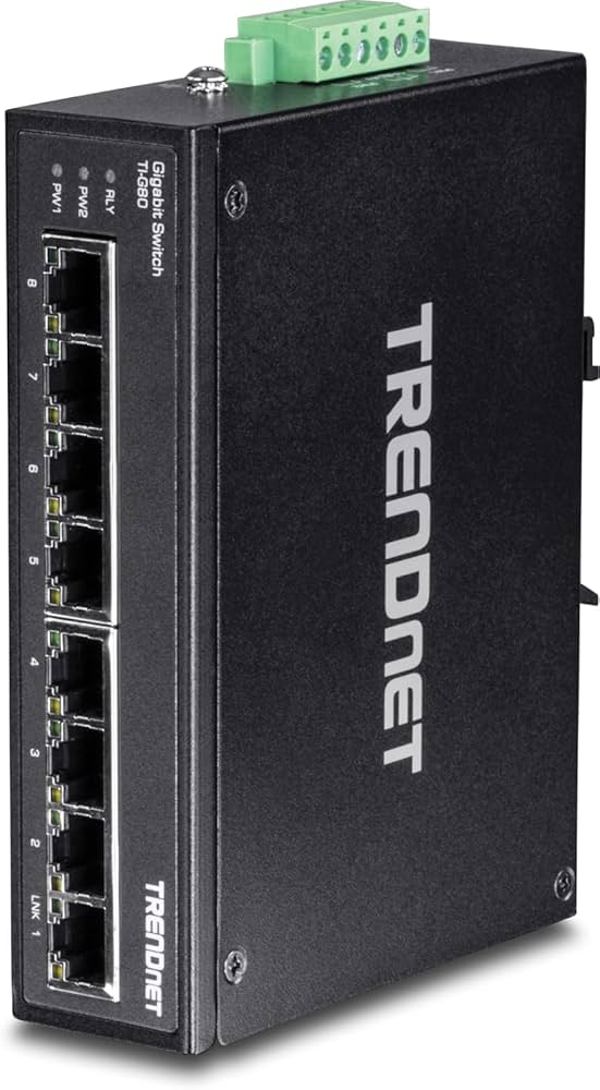 Commutateur Ethernet Gigabit renforcé à 8 ports TRENDnet TI-G80