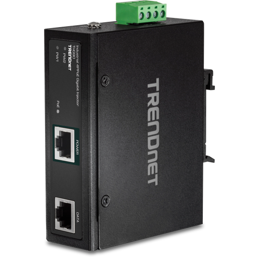 Injecteur industriel renforcé TRENDnet TI-IG90 Gigabit 4PPoE 90 W