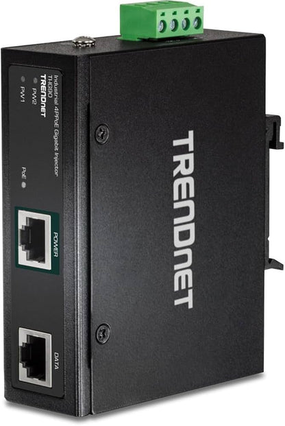 Injecteur industriel renforcé TRENDnet TI-IG90 Gigabit 4PPoE 90 W