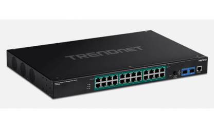 TRENDnet TI-RP262I 26-Port Industrial Gigabit L2 Managed PoE+ Switch