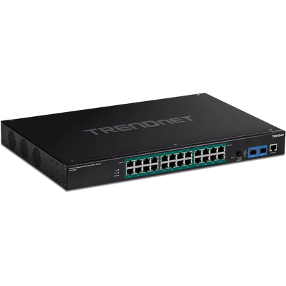 TRENDnet TI-RP262I 26-Port Industrial Gigabit L2 Managed PoE+ Switch