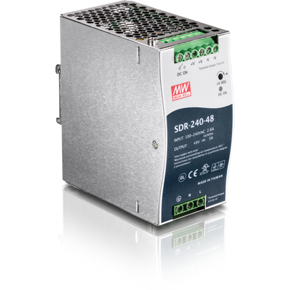 TRENDnet TI-S24048 48V 240W DIN Rail Industrial Power Supply