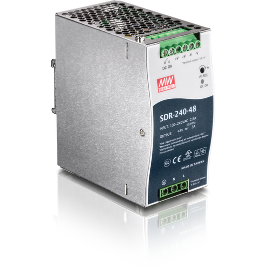 TRENDnet TI-S24048 48V 240W DIN Rail Industrial Power Supply