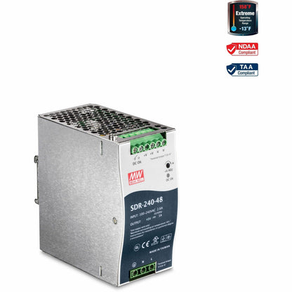 TRENDnet TI-S24048 48V 240W DIN Rail Industrial Power Supply