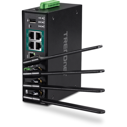 TRENDnet TI-WP100 Industrial AC1200 Wireless Gigabit PoE+ Router