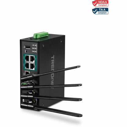 TRENDnet TI-WP100 Industrial AC1200 Wireless Gigabit PoE+ Router