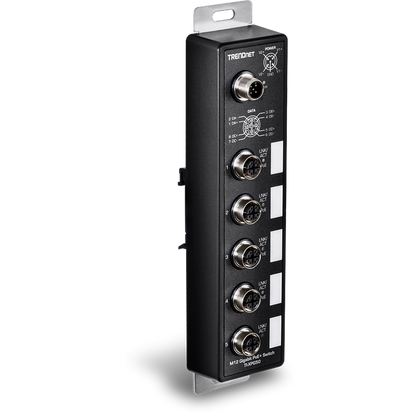 TRENDNET TI-XPG50 5-Port Industrial EN50155 M12 Switch