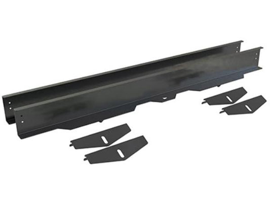 The CHIEF UNILUMINS U-PANEL-S 2 High Side Cover is a specialized accessory designed for use with Unilumin UpanelS and Barco XT Series display systems. Crafted for precision fit and compliant with TAA standards, this cover measures 27 inches wide, 3.75 inches high, and 1.5 inches deep. Ideal for professional display setups requiring structural side enhancements.