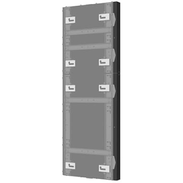 CHIEF UNILUMINS U-PANEL-S 3 Cache latéral haut pour série UpanelS/XT