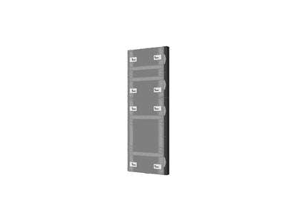 CHIEF UNILUMINS U-PANEL-S 3 Cache latéral haut pour série UpanelS/XT