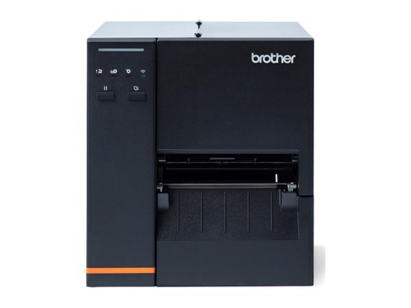 The Brother TJ4020TN is a high-performance 4.7" industrial thermal transfer printer designed for durability and efficiency. Featuring a 203 dpi resolution, it delivers fast print speeds of up to 10 inches per second and includes versatile connectivity options such as USB, Host-USB, LAN, and Serial interfaces. Backed by a 2-year Premier Warranty, it is TAA-compliant and built in Taiwan for robust, long-term performance.