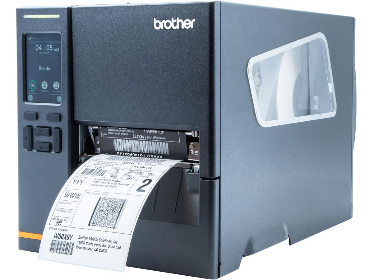 The Brother TJ4021TNWP is a robust 4.7-inch industrial label printer designed for high-volume applications, featuring thermal transfer technology, 203dpi resolution, and a color touch panel. Engineered for seamless connectivity with WLAN, LAN, USB, and serial ports, it ensures integration into demanding industrial environments. Built with performance and durability in mind, it also includes a peeler/rewind system and is backed by a 2-year Premier Warranty.