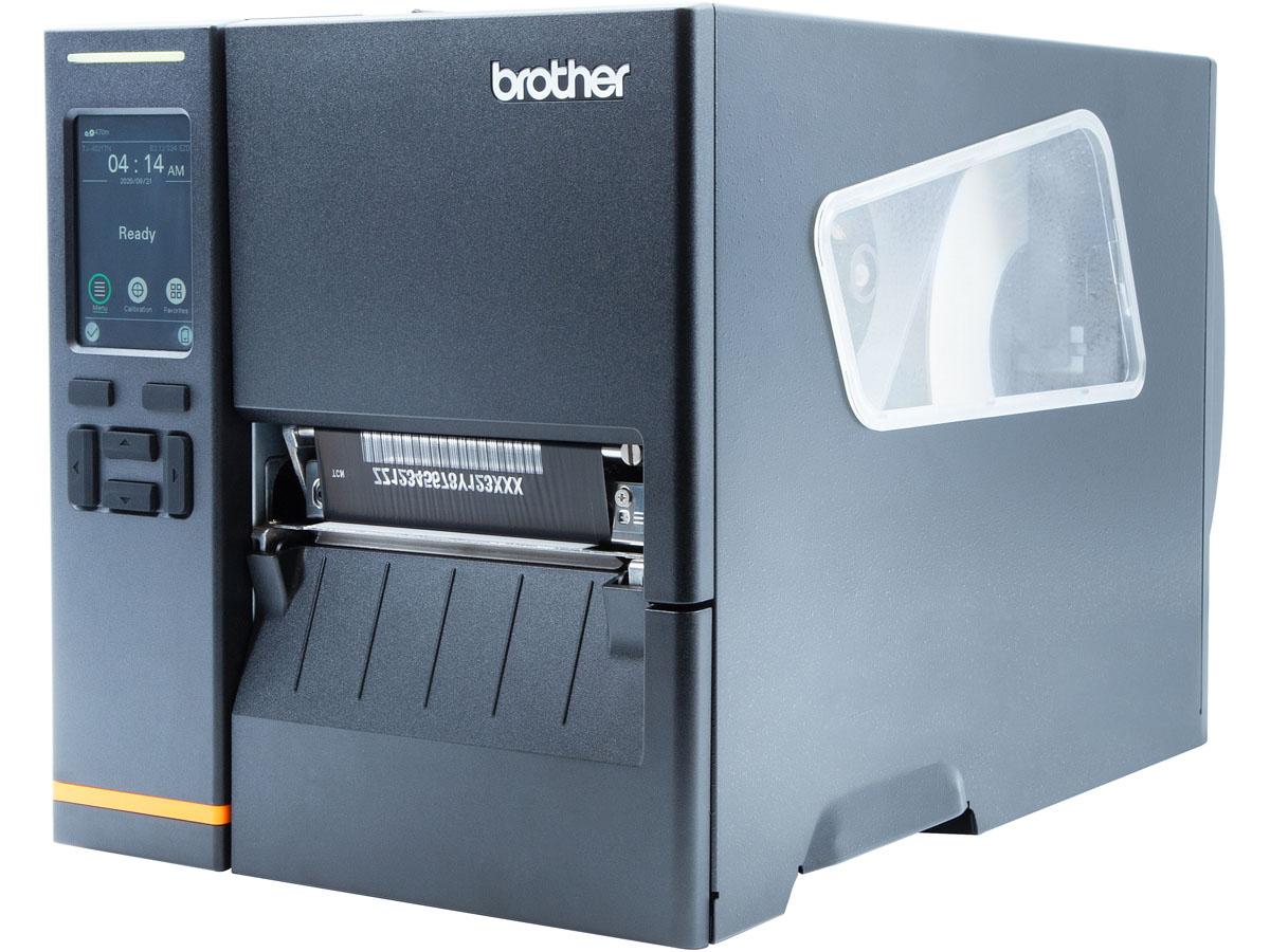 The Brother TJ4021TNW is a 4.7-inch industrial thermal label printer delivering 203dpi resolution at speeds up to 10 inches per second. With a color touch panel and versatile connectivity options including WLAN, LAN, USB, Host-USB, and Serial, it supports seamless integration into industrial workflows. Includes a 2-year Premier Warranty for added peace of mind.